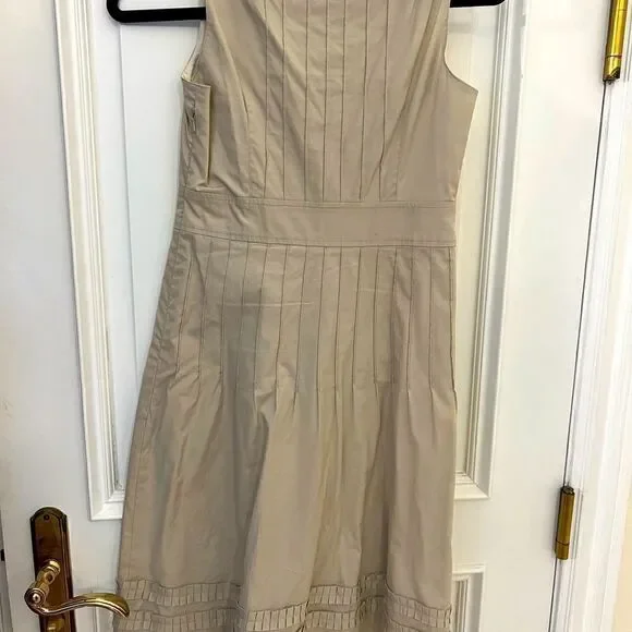 Tory Burch Khaki Dress size 2 - Picture 4 of 9